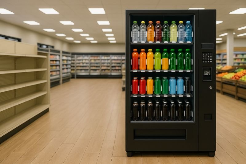 Flytte brusautomater