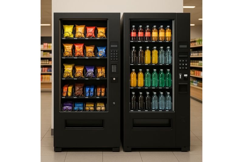 Flytte vareautomater